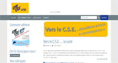 Desktop Screenshot of cgcaprr.fr