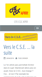 Mobile Screenshot of cgcaprr.fr