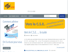 Tablet Screenshot of cgcaprr.fr